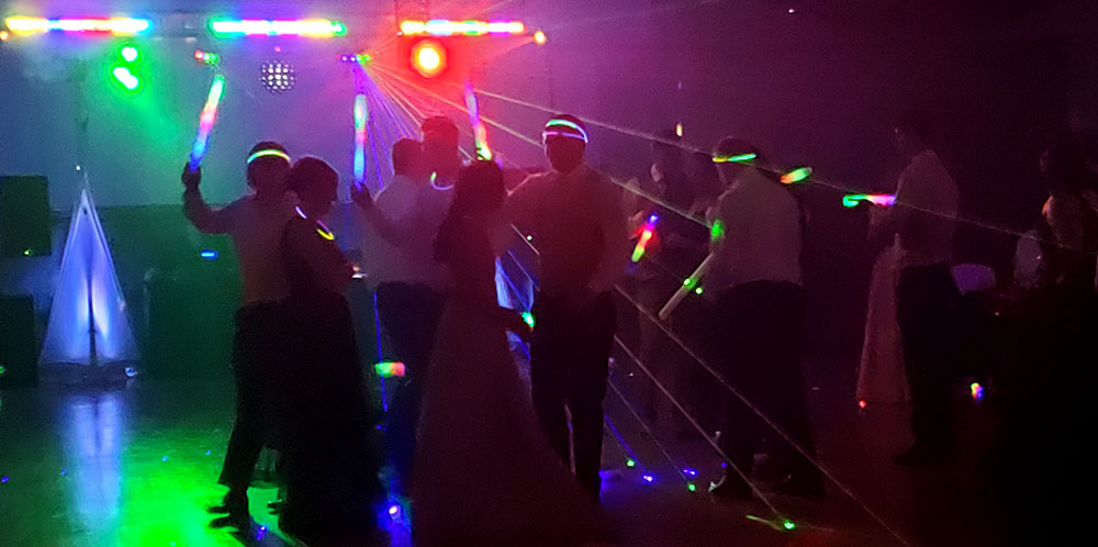 School Dance Party with LED Batons